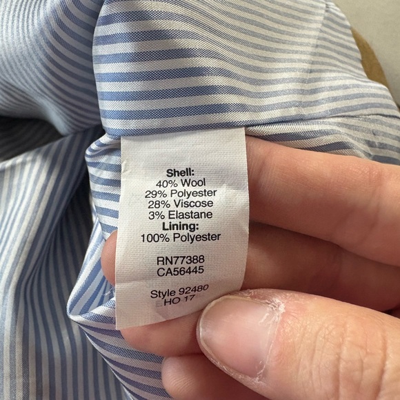 J.Crew Original Schoolboy Blazer Camel Size 4 - Picture 10 of 11